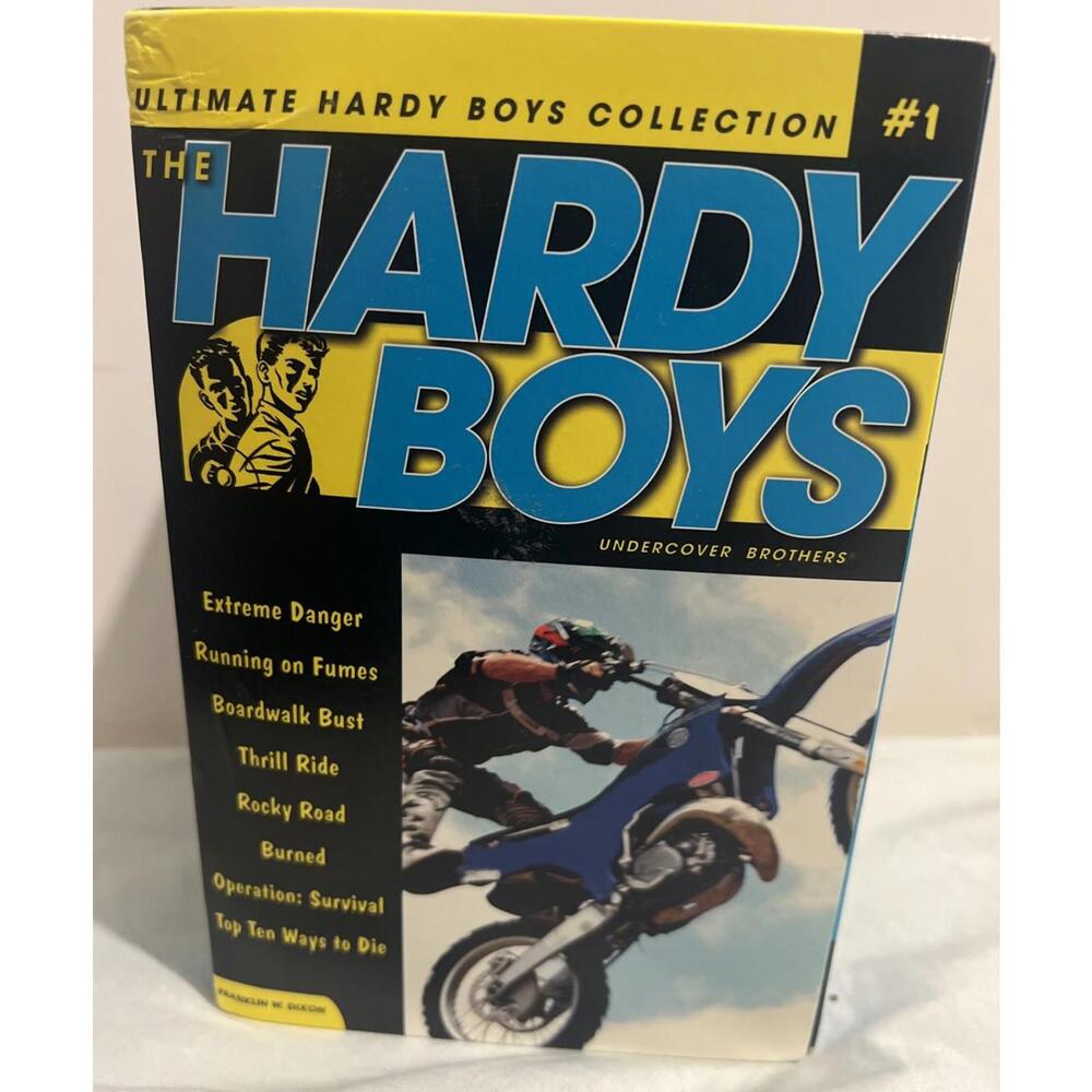 Ultimate Hardy Boys Collection #1 by Franklin W. Dixon, 8 Book Box Set, 2007